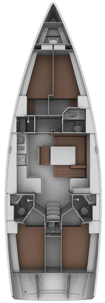 Pronájem jachty v Lefkáda -Bavaria Cruiser 45 na Samboatu