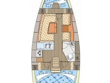 Pronájem lodi Elan Impression 344 v Jezera na Samboatu
