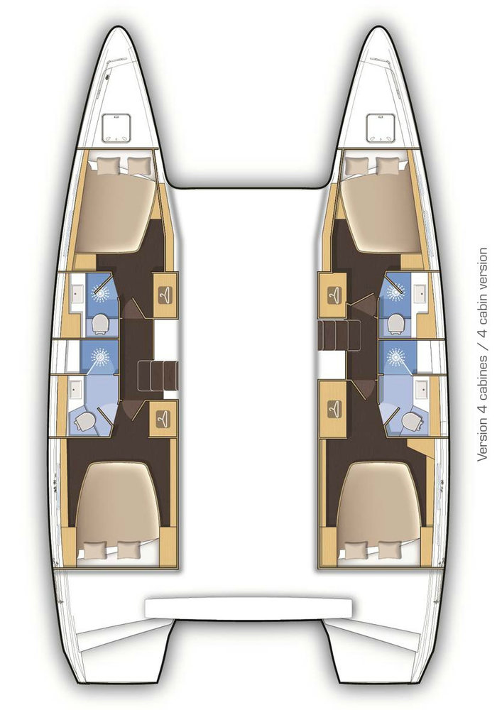 Pronájem lodi Lagoon Lagoon 42 v Salamína na Samboatu