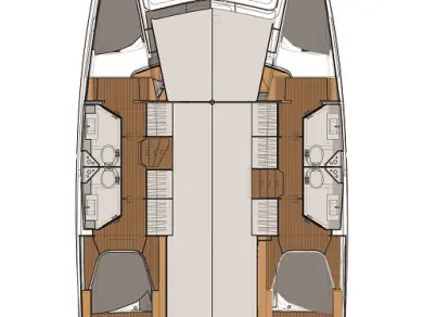 Pronájem lodi Fountaine Pajot Lucia 40 v Fethiye na Samboatu