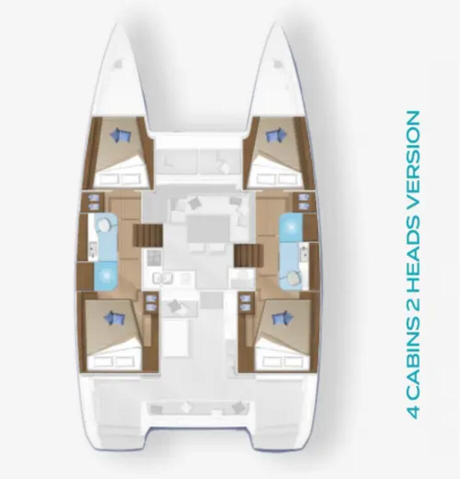 Pronájem lodi Marina (City) lákavé ceny Lagoon 40