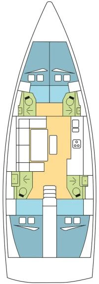 Pronajmout si Dufour Dufour 460 Grand Large v Kotor
