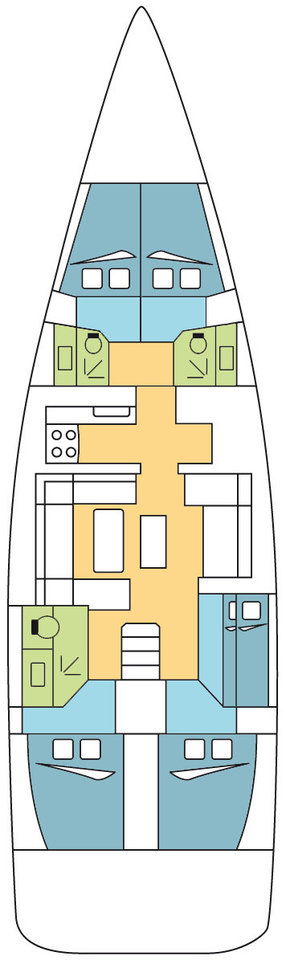 Pronajmout si Dufour Dufour 520 Grand Large v Bas du Fort