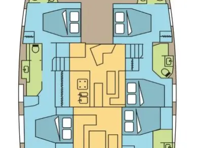 Pronájem lodi Pozzuoli lákavé ceny Fountaine Pajot Aura 51 SMART ELECTRIC - 5 cab.