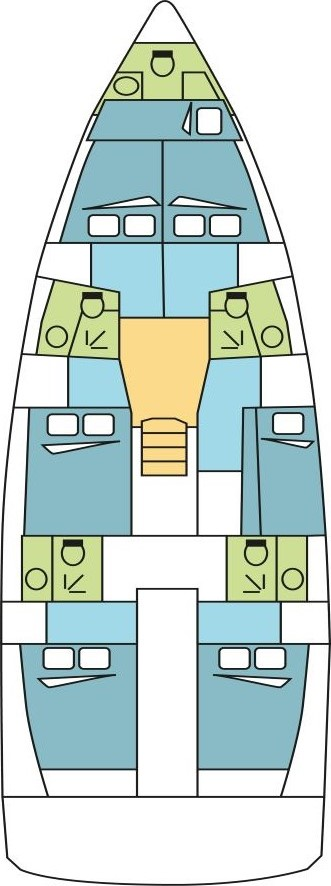 Pronájem Plachetnice v Bas du Fort -Jeanneau Sun Loft 47