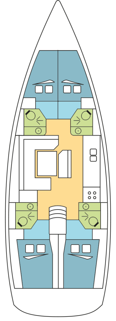 Pronajmout si Jeanneau Sun Odyssey 479 v Alimos