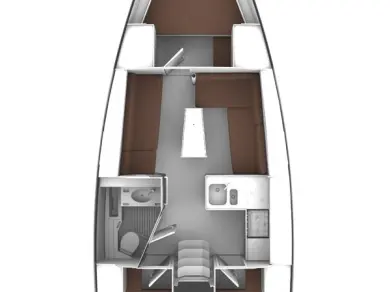 Pronájem lodi Bavaria Cruiser 37 v Fethiye na Samboatu