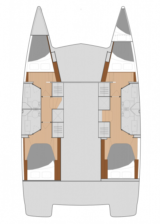 Pronajmout Katamarán se skipperem či ne Fountaine Pajot v Adaköy