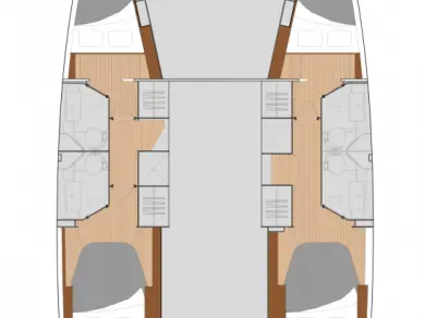 Pronajmout Katamarán se skipperem či ne Fountaine Pajot v Adaköy