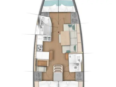 Pronájem Plachetnice v Kaş -Jeanneau Sun Odyssey 440