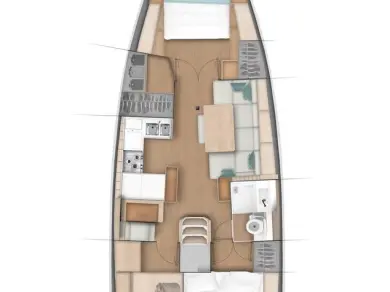 Pronajmout si Jeanneau Sun Odyssey 440 v Road Town