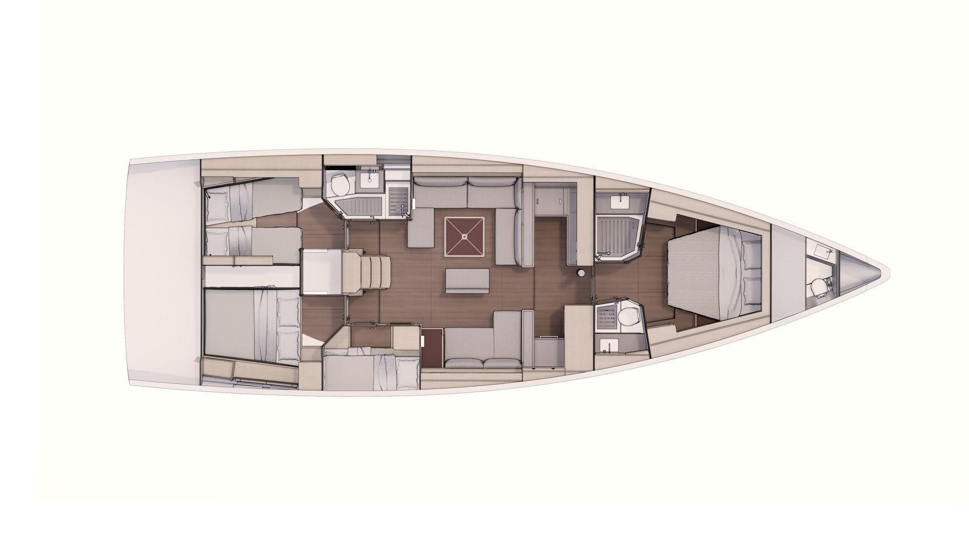 Pronájem jachty v Annapolis -Dufour Dufour 530 na Samboatu