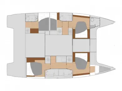 Pronájem Katamarán v Ao Po -Fountaine Pajot Saona 47