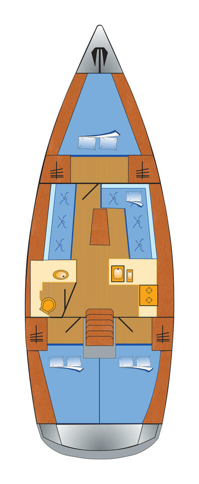 Bavaria Cruiser 37 jednotlivci a charterové společnosti v Flensburg