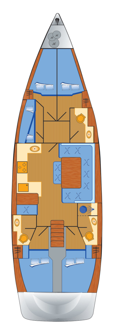 Pronájem lodi Bavaria Cruiser 51 v Heiligenhafen na Samboatu