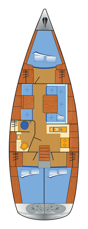 Pronajmout si Hanse Hanse 370 v Barth