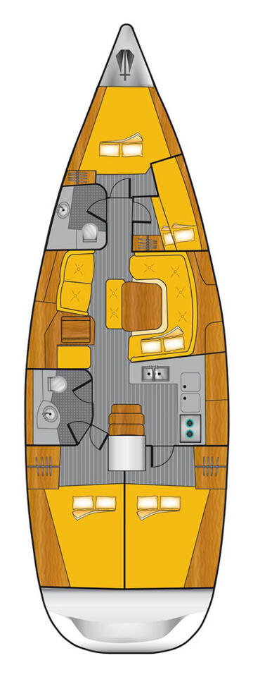 Pronajmout si Jeanneau Sun Odyssey 43 v Flensburg