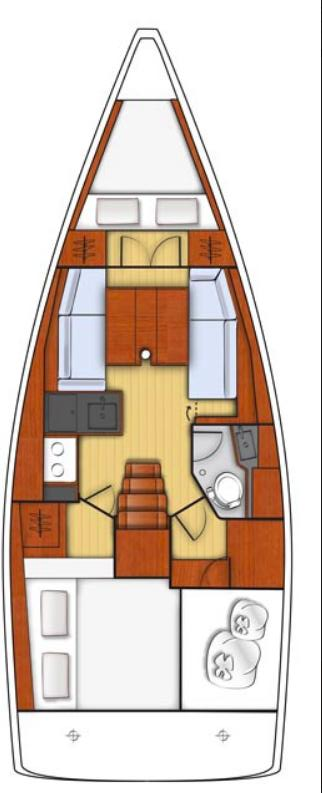 Pronájem jachty v Furnari -Bénéteau Oceanis 35.1 na Samboatu