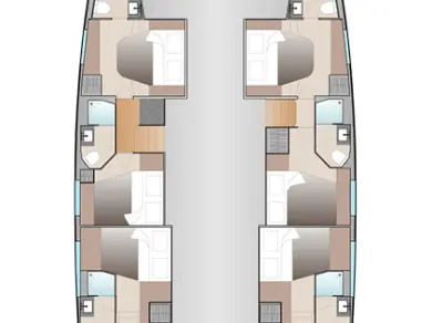 Fountaine Pajot Aura 51 jednotlivci a charterové společnosti v Simpson Bay