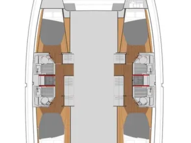 Pronájem jachty v Kotor -Fountaine Pajot Astrea 42 na Samboatu