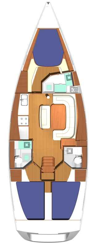 Pronájem lodi Toulon lákavé ceny Dufour 425 Grand Large