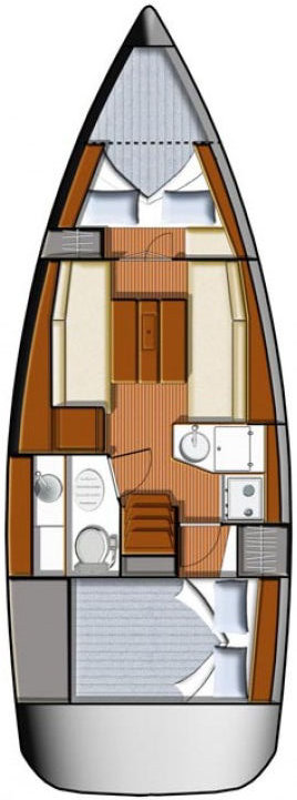 Jeanneau Sun Odyssey 30i jednotlivci a charterové společnosti v Toulon