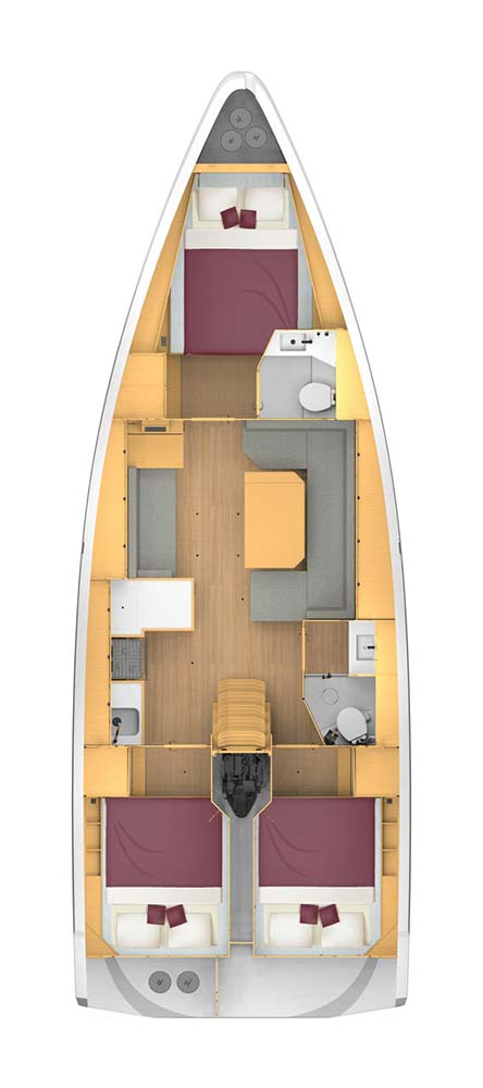 Bavaria Bavaria C42 jednotlivci a charterové společnosti v Lelystad