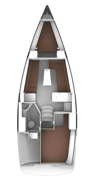 Pronájem lodi Šibenik  lákavé ceny Cruiser 33
