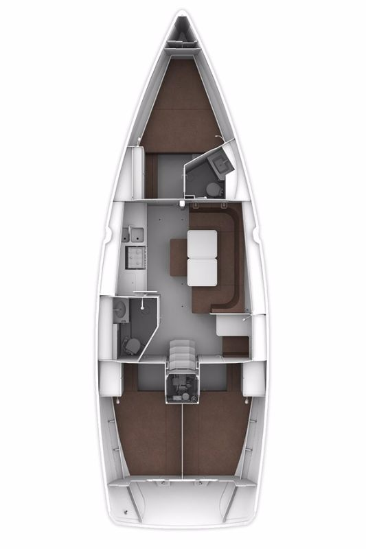 Pronájem lodi Bavaria Cruiser 41S v Murter-Kornati na Samboatu
