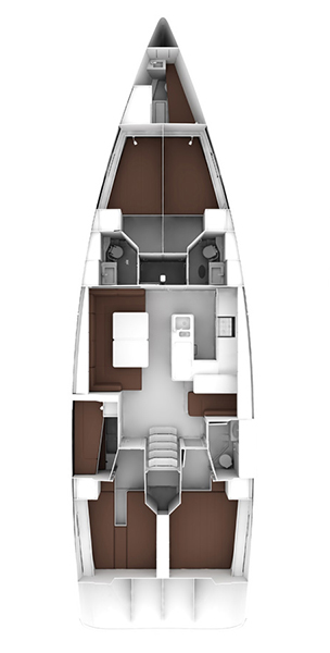 Pronájem lodi Trogir lákavé ceny Cruiser 56