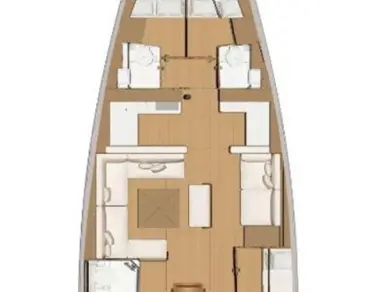 Dufour Dufour 56 Exclusive jednotlivci a charterové společnosti v Trogir