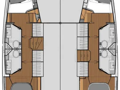 Pronájem lodi Fountaine Pajot Lucia 40 v Lefkáda na Samboatu