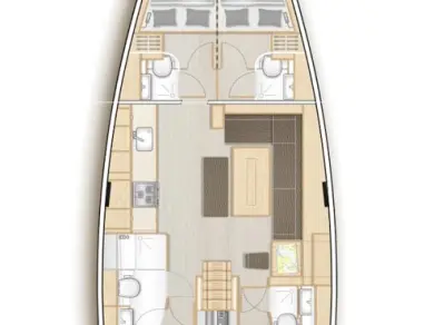 Pronajmout si Hanse Hanse 508 v Šibenik 