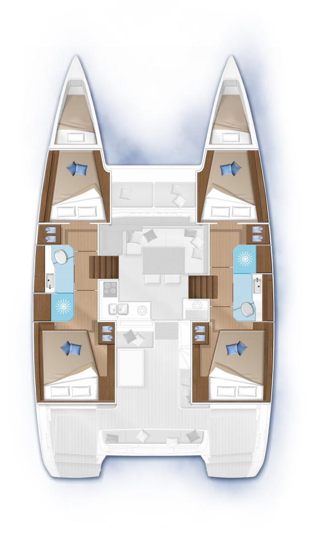Pronajmout si Lagoon Lagoon 40 v Šibenik 