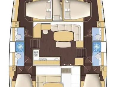 Pronajmout Katamarán se skipperem či ne Lagoon v Šibenik 