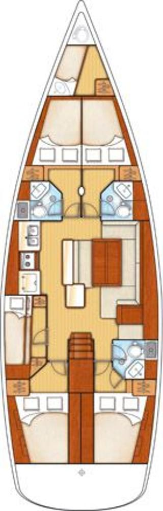 Pronájem jachty v Pula -Bénéteau Oceanis 50 Family na Samboatu