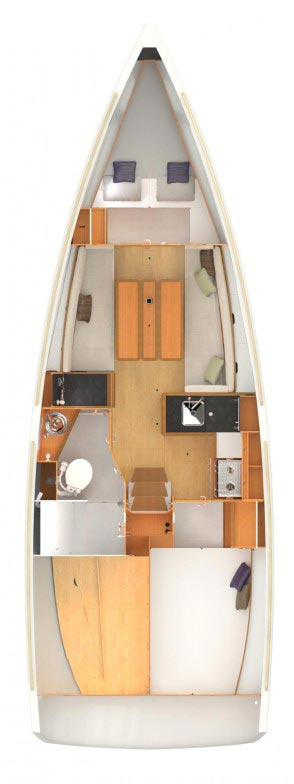 Pronájem lodi Jeanneau Sun Odyssey 349 v Zadar na Samboatu