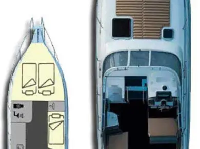 Pronájem jachty v Jezera -Öchsner-boote Öchsner SRX30 na Samboatu