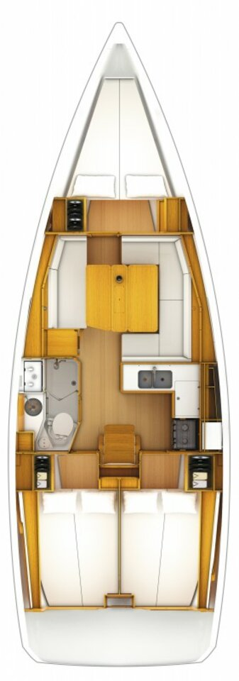 Pronajmout si Jeanneau Sun Odyssey 379 v San Miguel De Abona