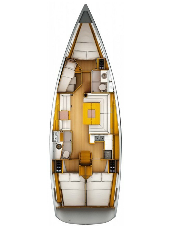 Pronájem lodi Jeanneau Sun Odyssey 439 v San Miguel De Abona na Samboatu