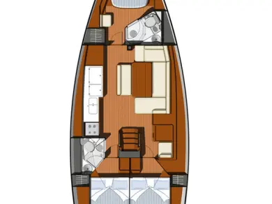 Pronájem lodi Gouvia lákavé ceny Sun Odyssey 44i