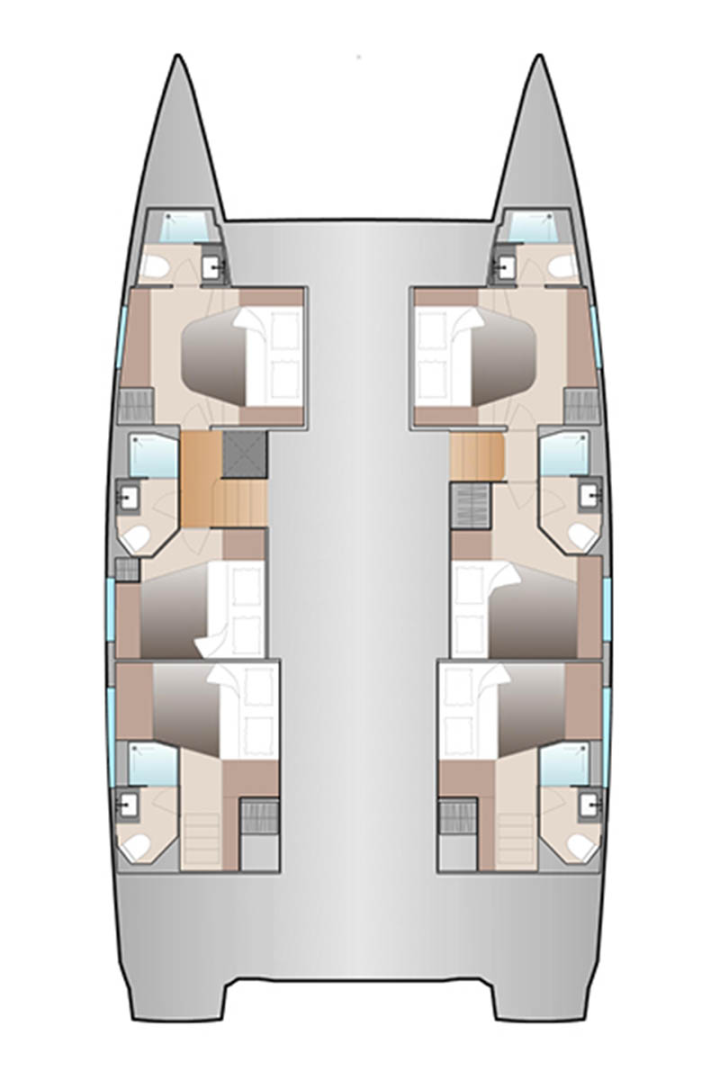Pronájem lodi Fountaine Pajot Aura 51 v Road Town na Samboatu