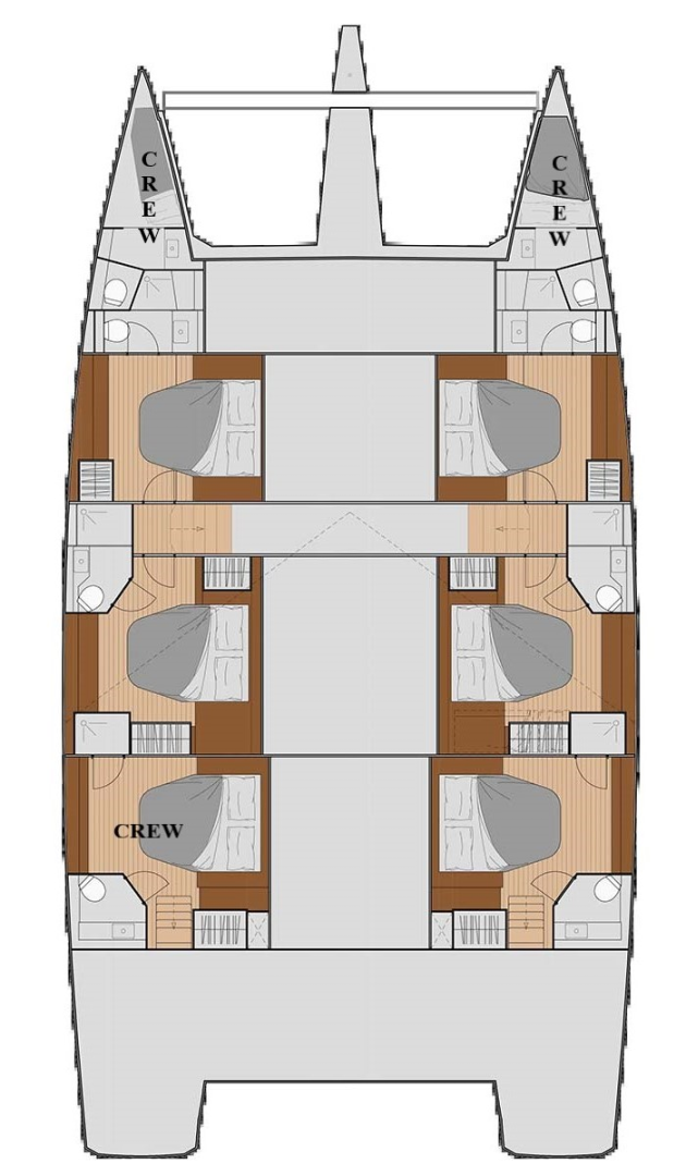 Pronájem Katamarán v Road Town -Fountaine Pajot Fountaine Pajot Samana 59 - 5 + 2 cab.