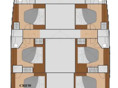 Pronájem Katamarán v Road Town -Fountaine Pajot Fountaine Pajot Samana 59 - 5 + 2 cab.