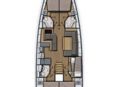 Bénéteau Oceanis 51.1 jednotlivci a charterové společnosti v Komolac