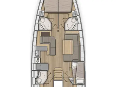 Pronájem jachty v Marmaris -Bénéteau Oceanis 51.1 na Samboatu