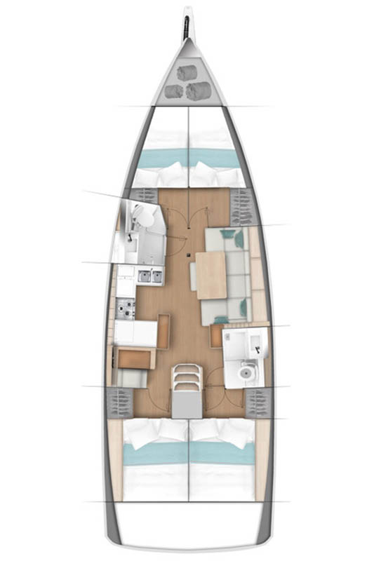 Pronájem lodi Donji Seget lákavé ceny Sun Odyssey 440