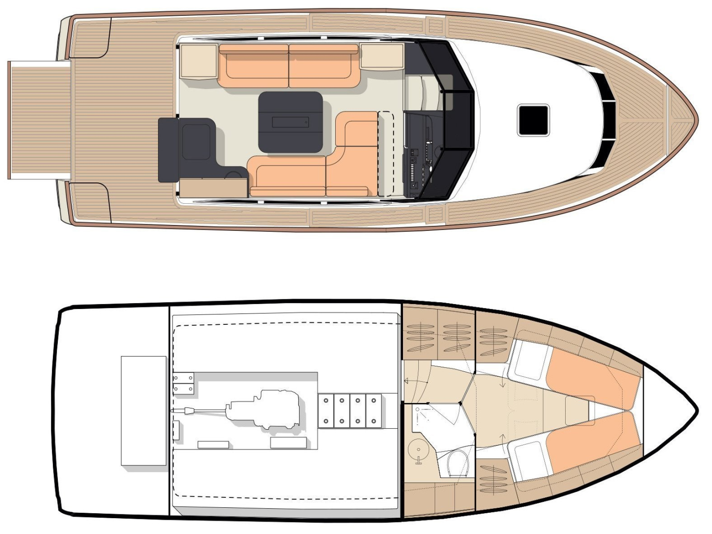 Greenline Yachts Greenline 33 jednotlivci a charterové společnosti v Pirovac