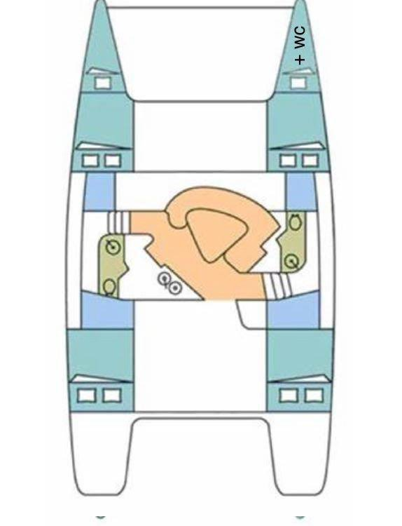 Pronájem lodi Fountaine Pajot Lavezzi 40 v Izola na Samboatu
