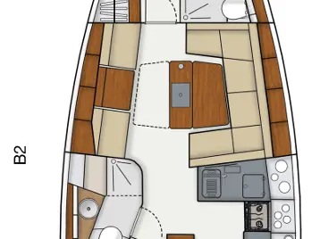 Pronájem lodi Hanse Hanse 415 v Rhodos na Samboatu